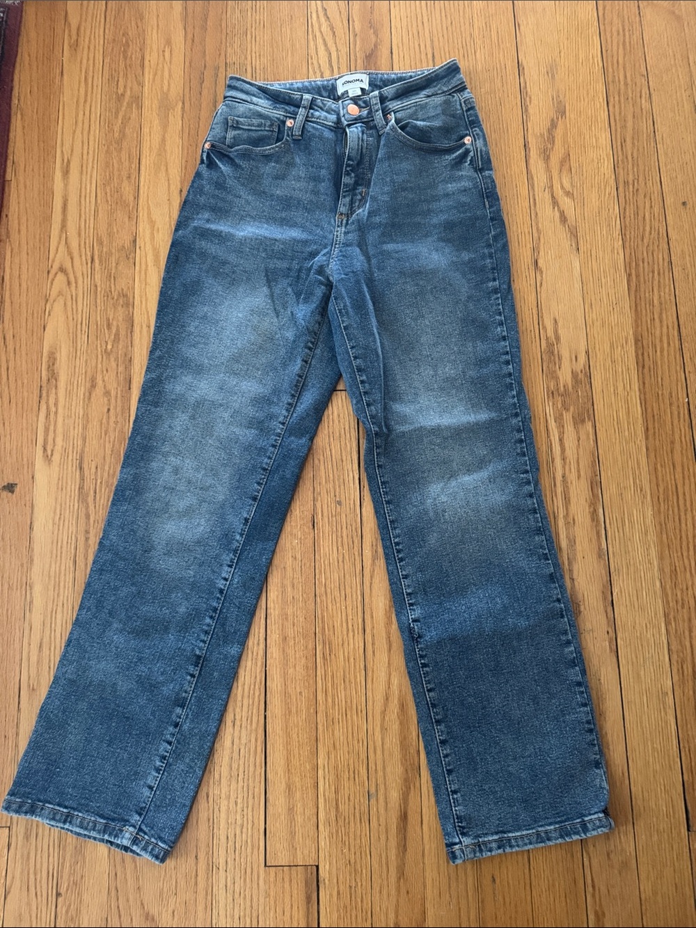 Classic Women’s Blue Straight-Leg Jeans
